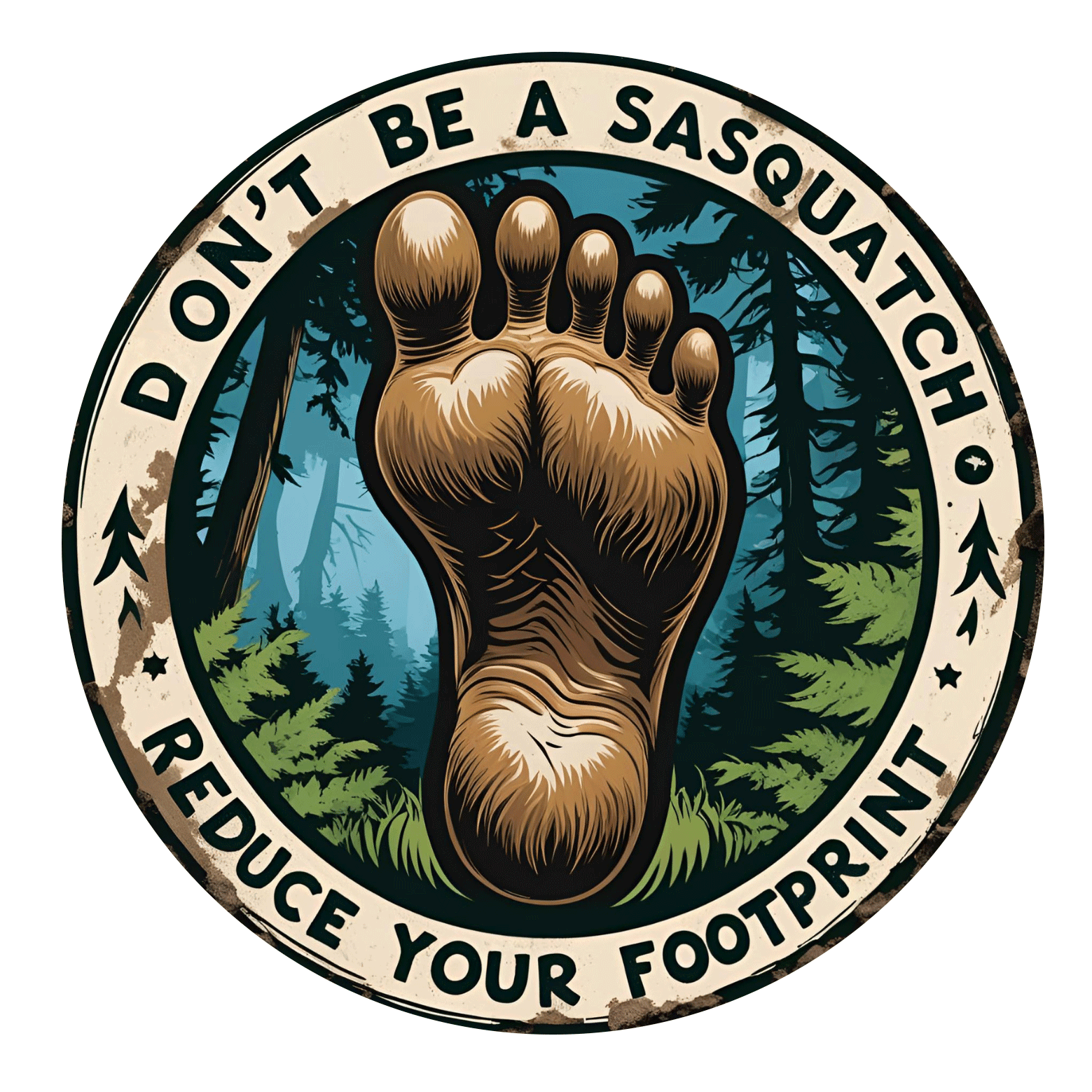 Don't Be A Sasquatch
